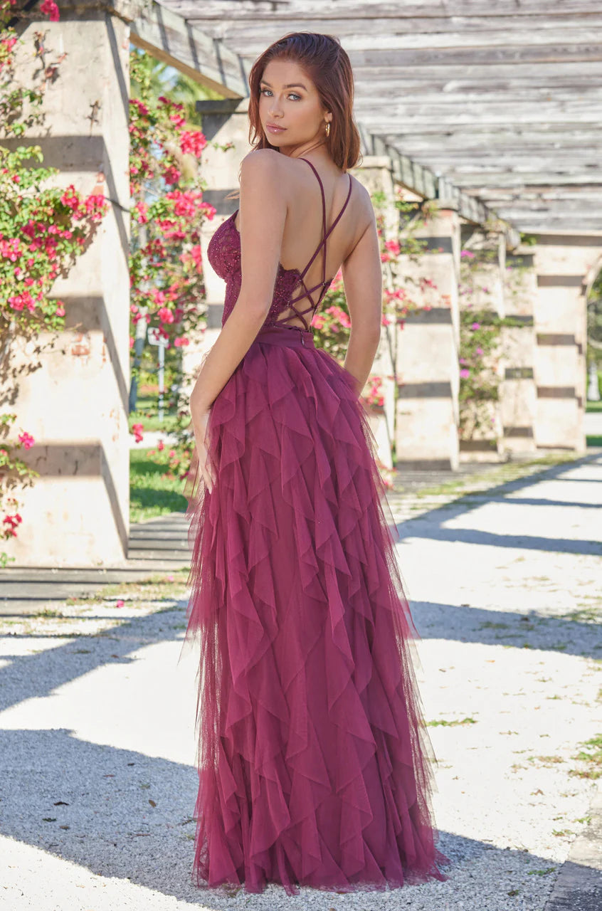 Dahlia Gown - Mulberry