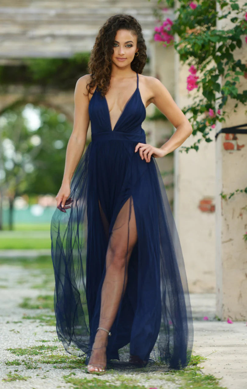 Sydney Maxi Dress - Navy