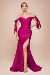 Amber Gown - Magenta