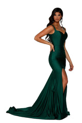 Size 18, Style PS6339 Emerald Green- Portia & Scarlett - FINAL SALE