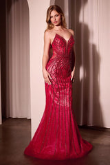 Maxwell Gown - Red