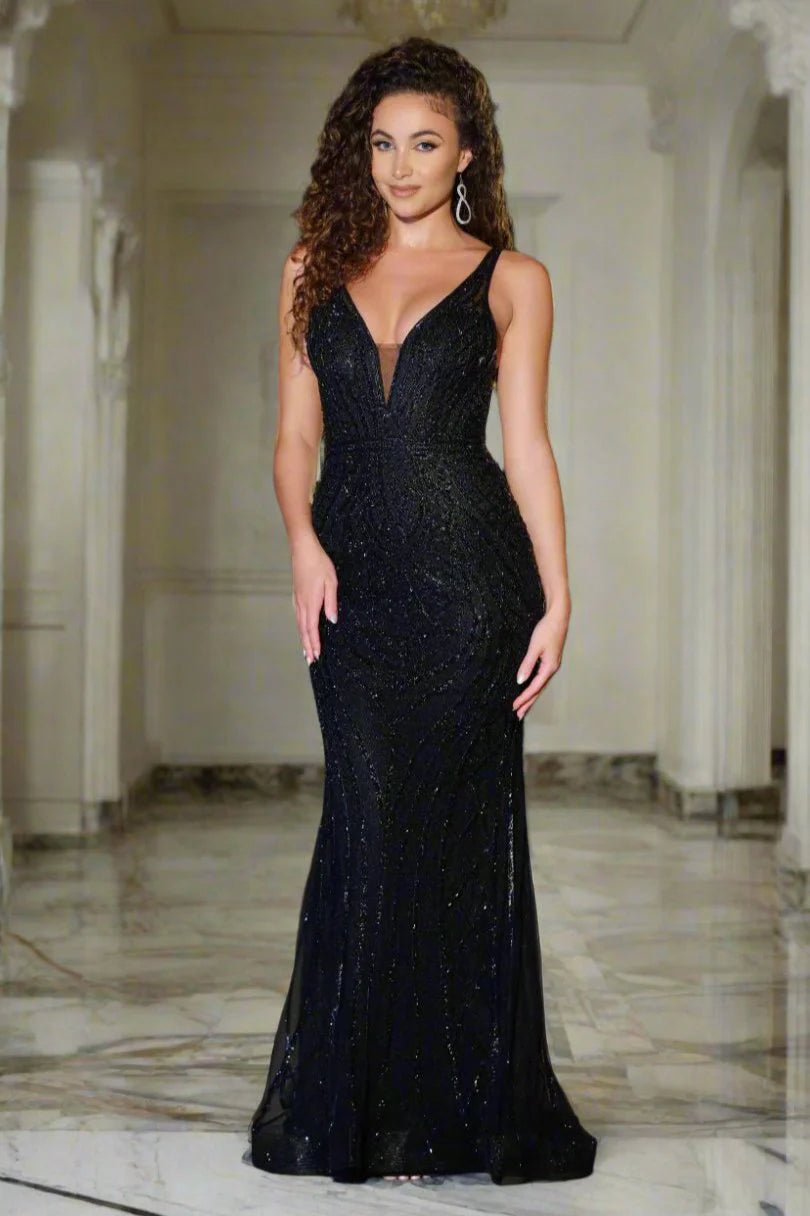 Vanderbilt Gown - Black