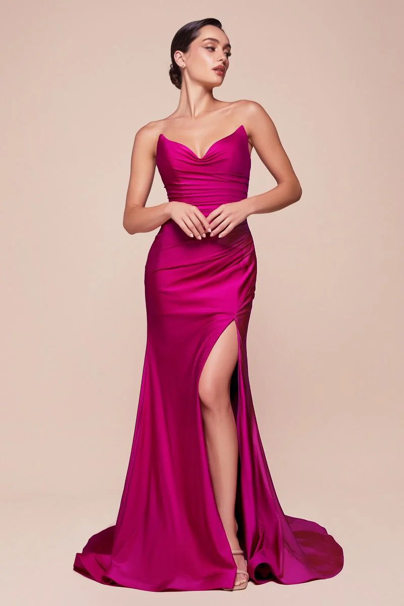 Ava Gown - Magenta