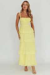 Molly Maxi Dress- Yellow