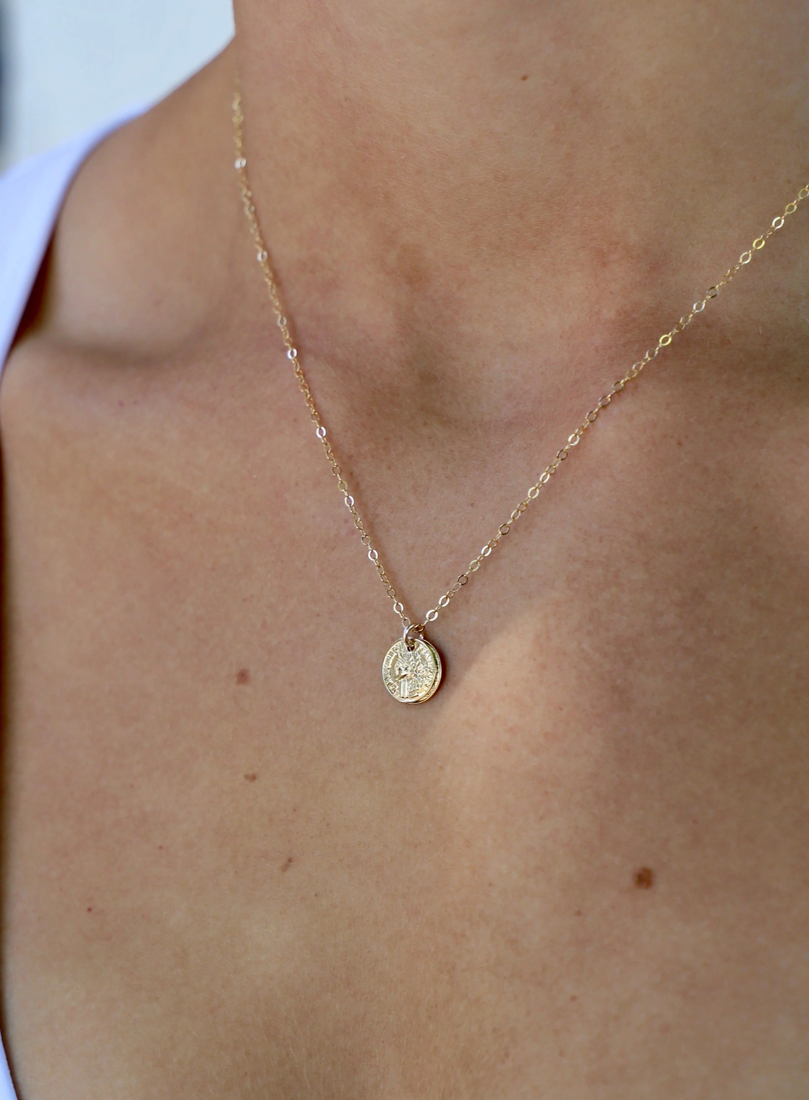 PETITE COIN NECKLACE