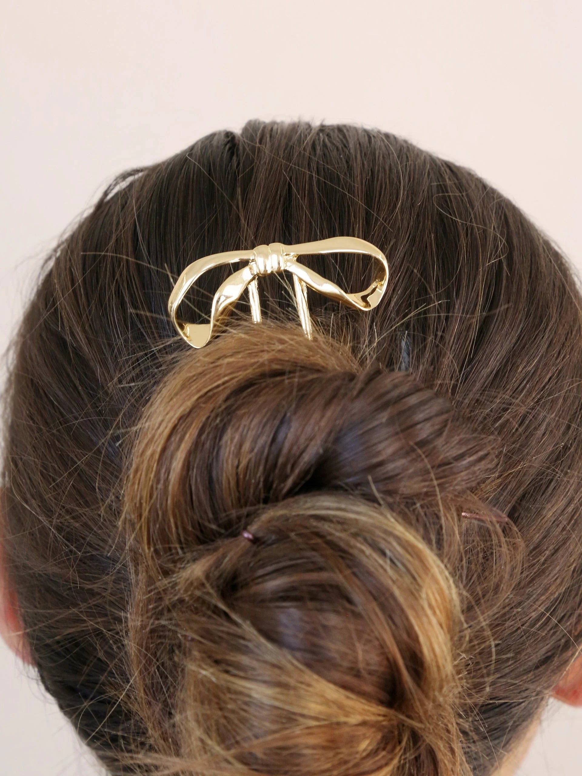 Bow Organica Hair Pin