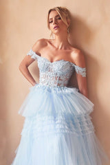 Mila Gown - Light Blue