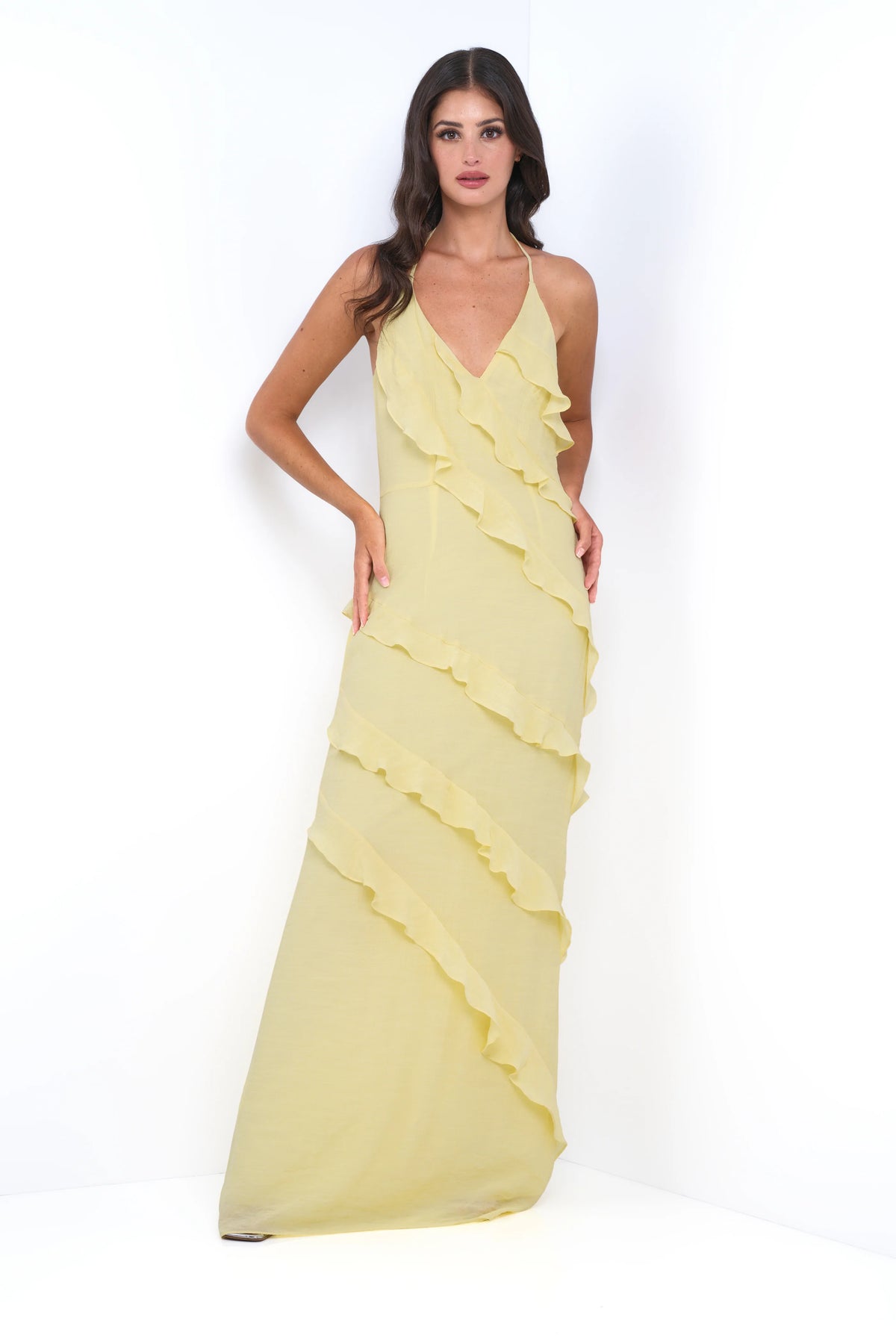 Remi Maxi Dress - Yellow