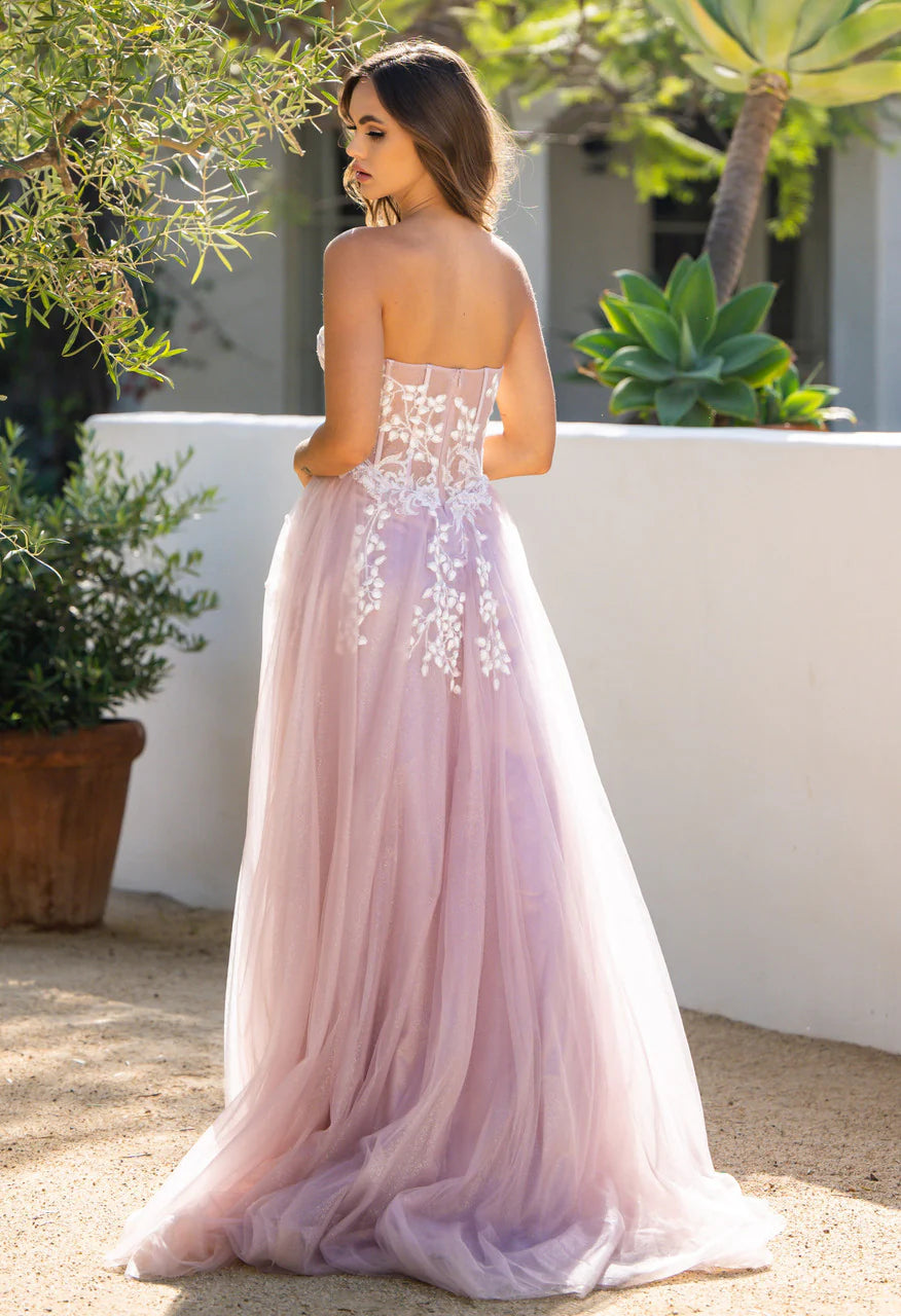 Solaine Gown - Mauve