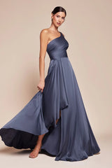 Miranda Gown - Smoky Blue