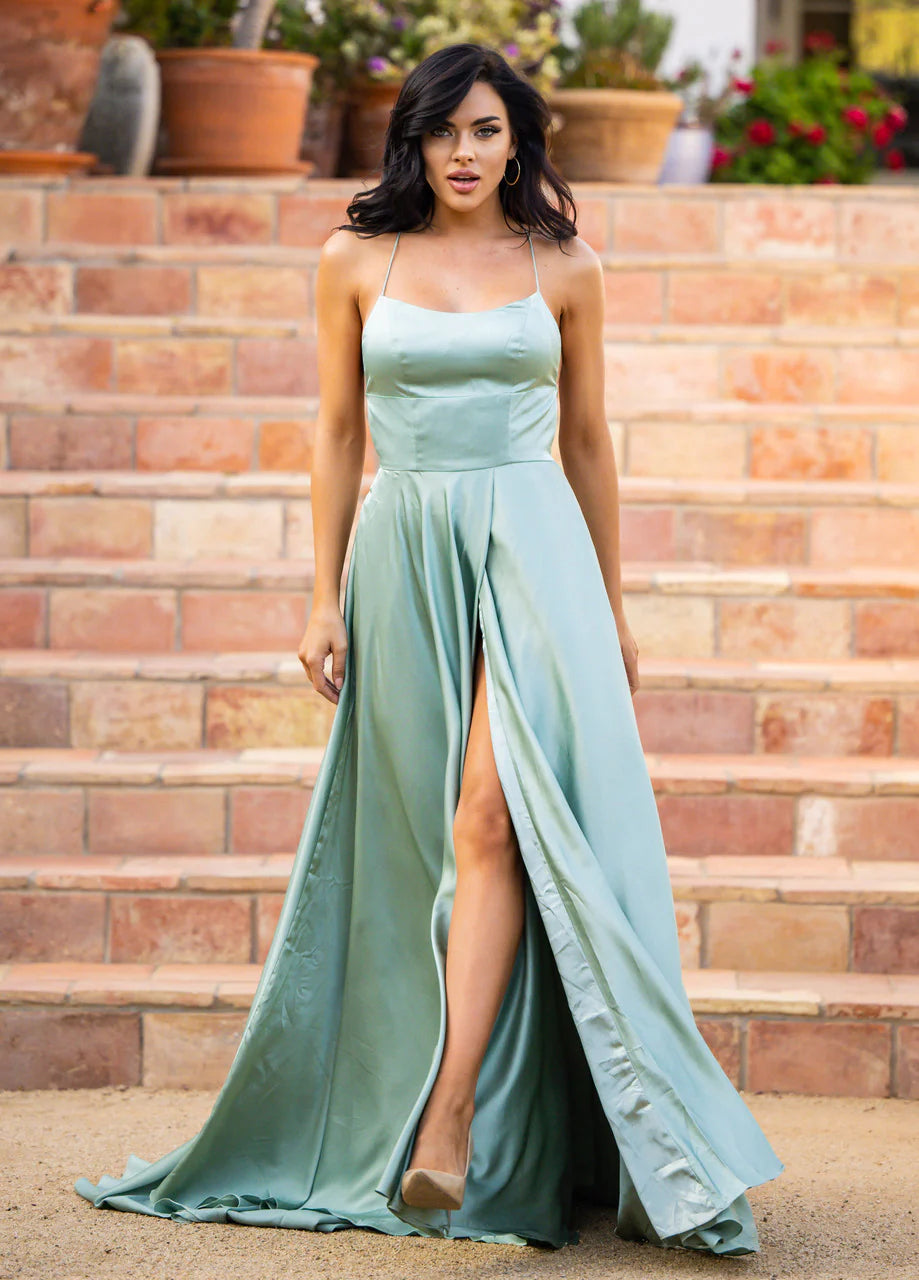 Liliana Gown - SAGE-FINAL SALE