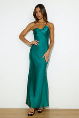 Jessica Maxi Dress- Forest Green