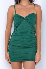 Gwen Mini Dress - Emerald