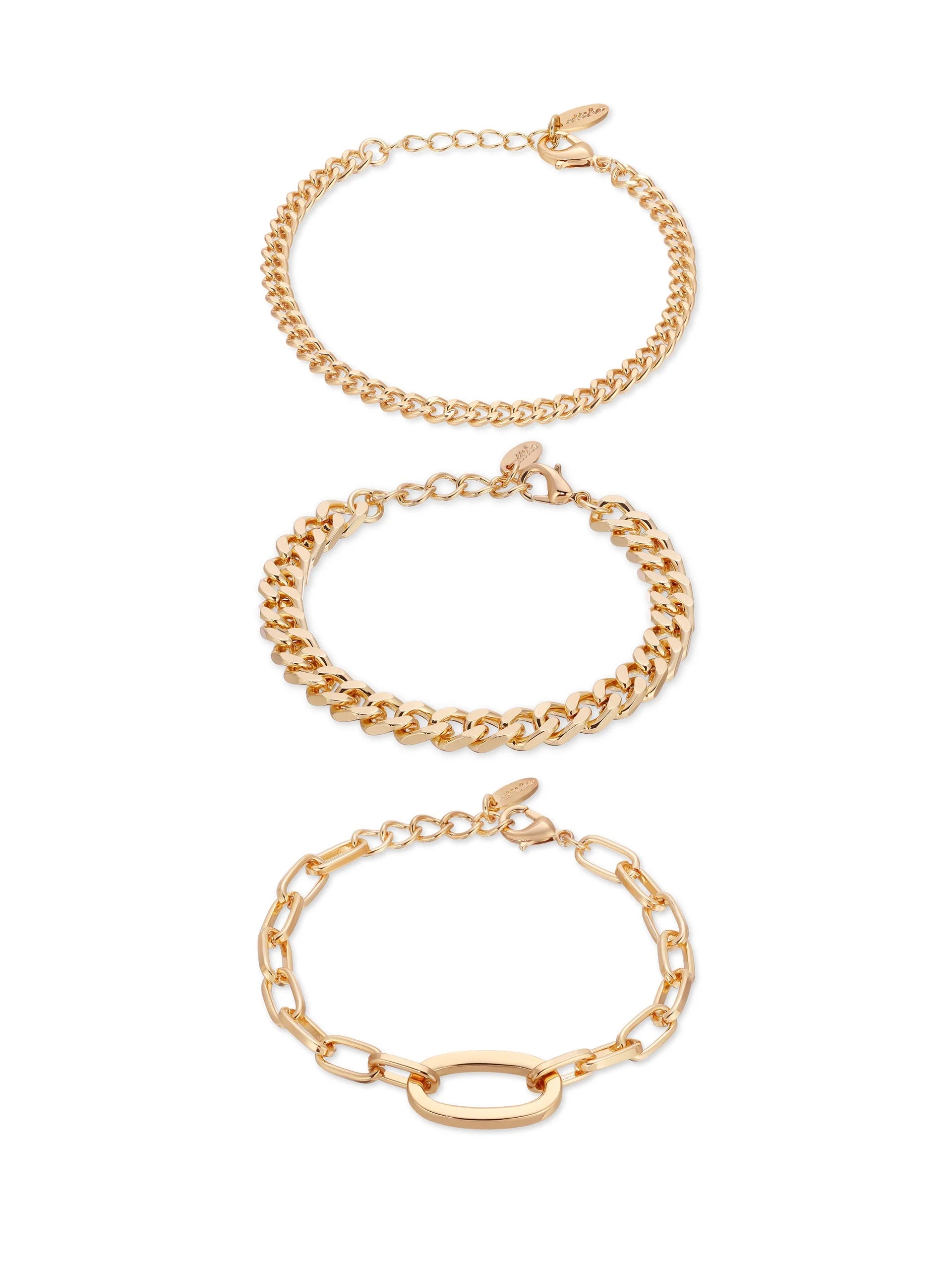 Chain Game Bracelet Set of 3