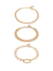 Chain Game Bracelet Set of 3