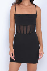 Naomi Mini Dress - Black