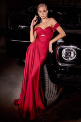 Harmony Gown - Deep Red