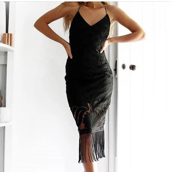 Khaleesi Dress - BLACK