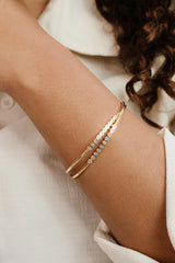 Double Take Crystal Cuff Set