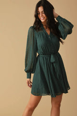 ENDLESS POSSIBILITIES WOVEN MINI DRESS