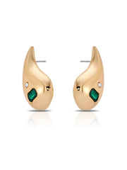 Emerald Droplet Earrings