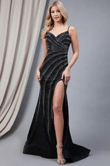 Firework Gown - Black