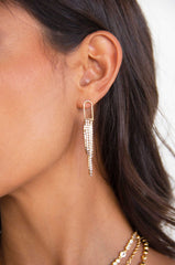 Hanging On Crystal Dangle Earrings