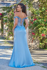 Monroe Gown - Periwinkle