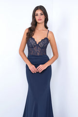 Misha Gown - Navy