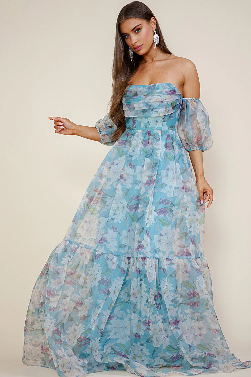 Breezy Maxi Dress - Blue