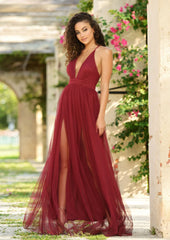 Sydney Maxi Dress - Wine