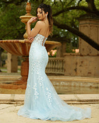 Reva Gown- Light Blue