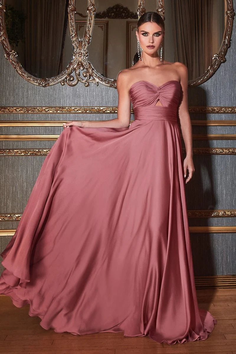 Madigan Gown - Mauve Rose