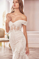 Jolie Gown - Off White by Andrea & Leo