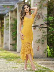 Giselle Dress - Mustard - FINAL SALE