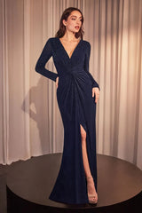 Delphine Gown - Navy