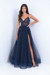 Dani Gown - Navy