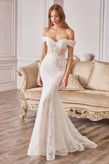 Jolie Gown - Off White by Andrea & Leo