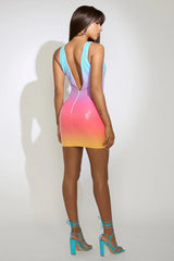 Malibu Rainbow Mini Dress