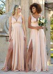 Size 10, Kinsley Gown - Nude - FINAL SALE