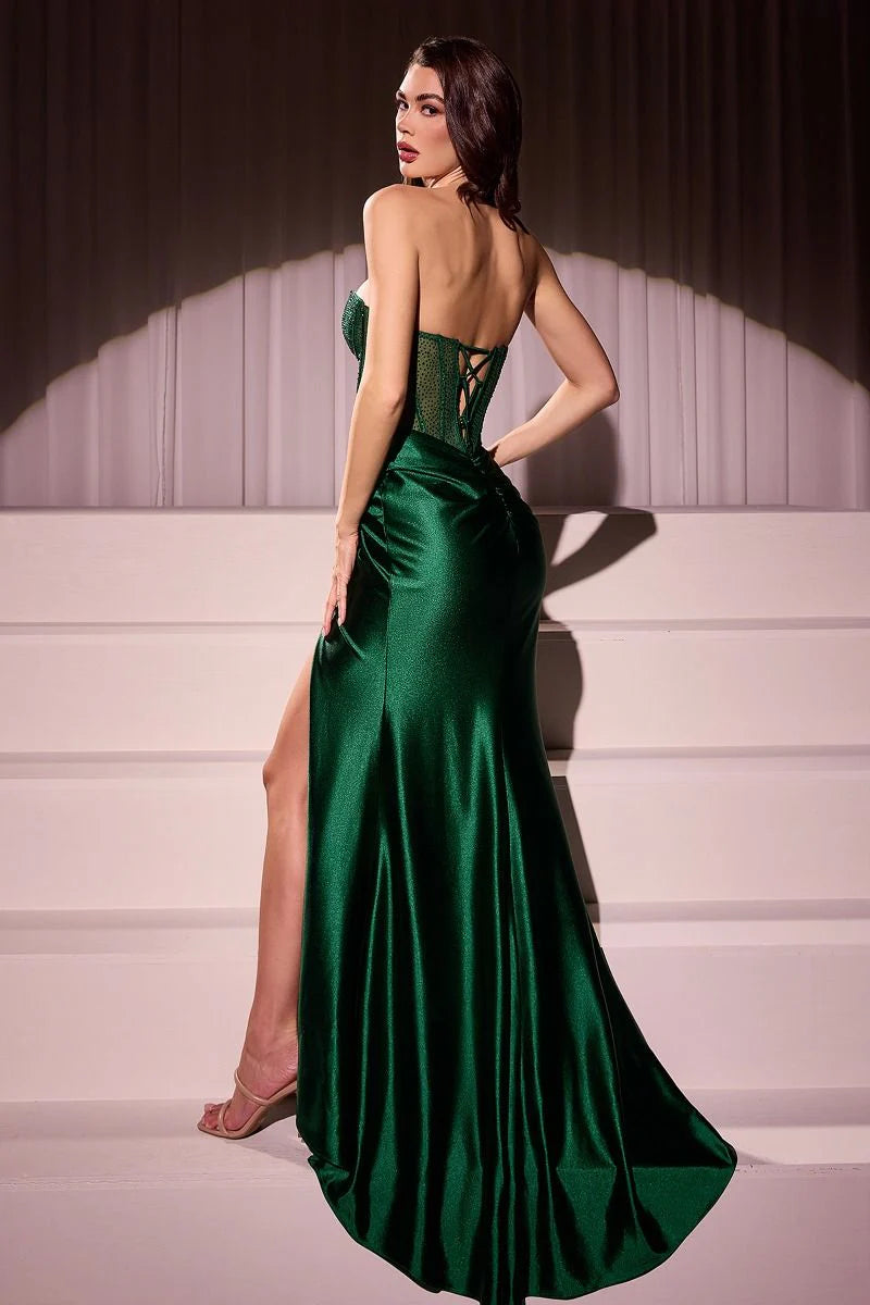 Preston Gown  - Emerald