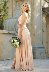 Size 10, Kinsley Gown - Nude - FINAL SALE