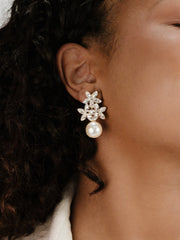 Best Day Crystal & Pearl Earrings