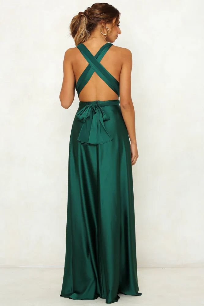 Fiona Maxi Dress- Emerald