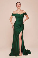 Freya Gown - HUNTER GREEN