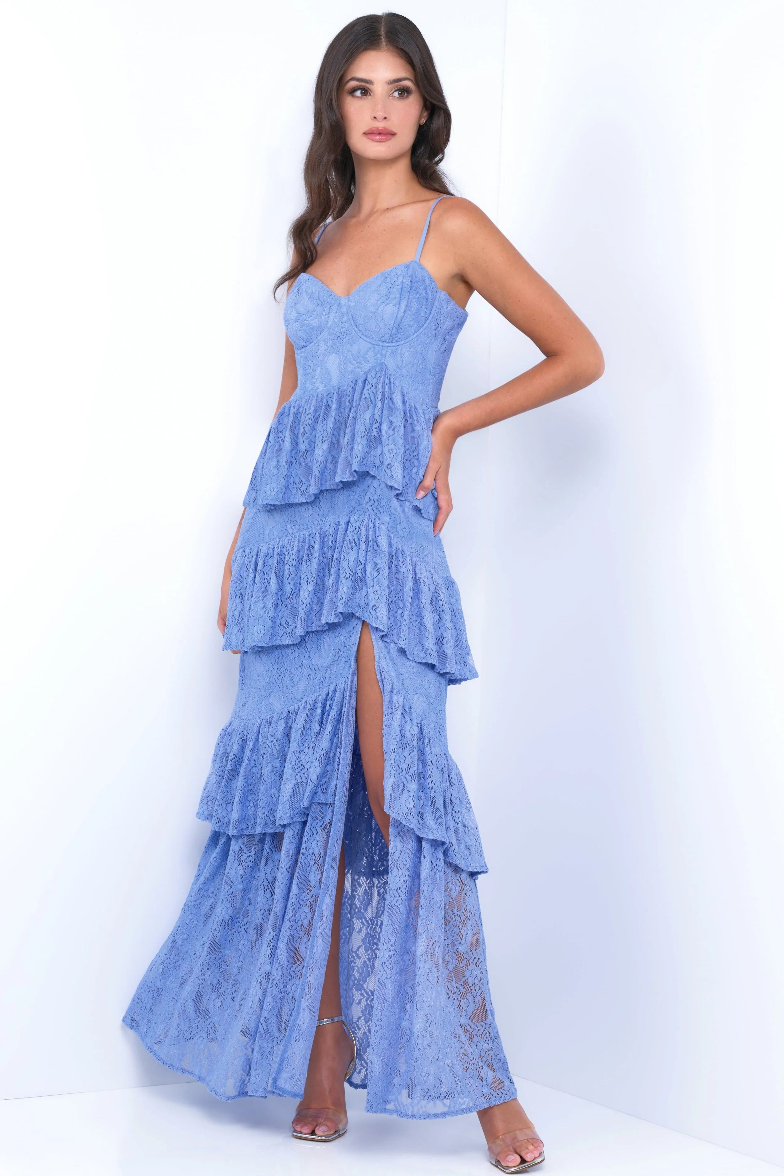 Vanna Maxi Dress - Periwinkle