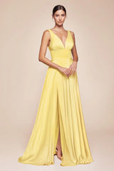 Kinsley Gown - Light Yellow