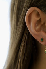 EMERALD CZ STUD