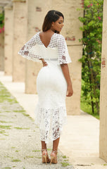 Reyna Dress - White