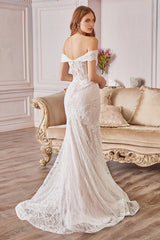 Jolie Gown - Off White by Andrea & Leo